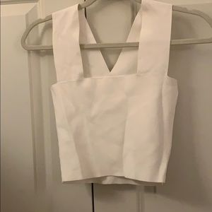 SEEK (from LF) White Crop Top